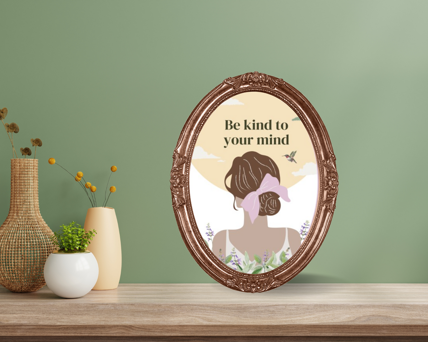 BE KIND TO YOUR MIND Poster