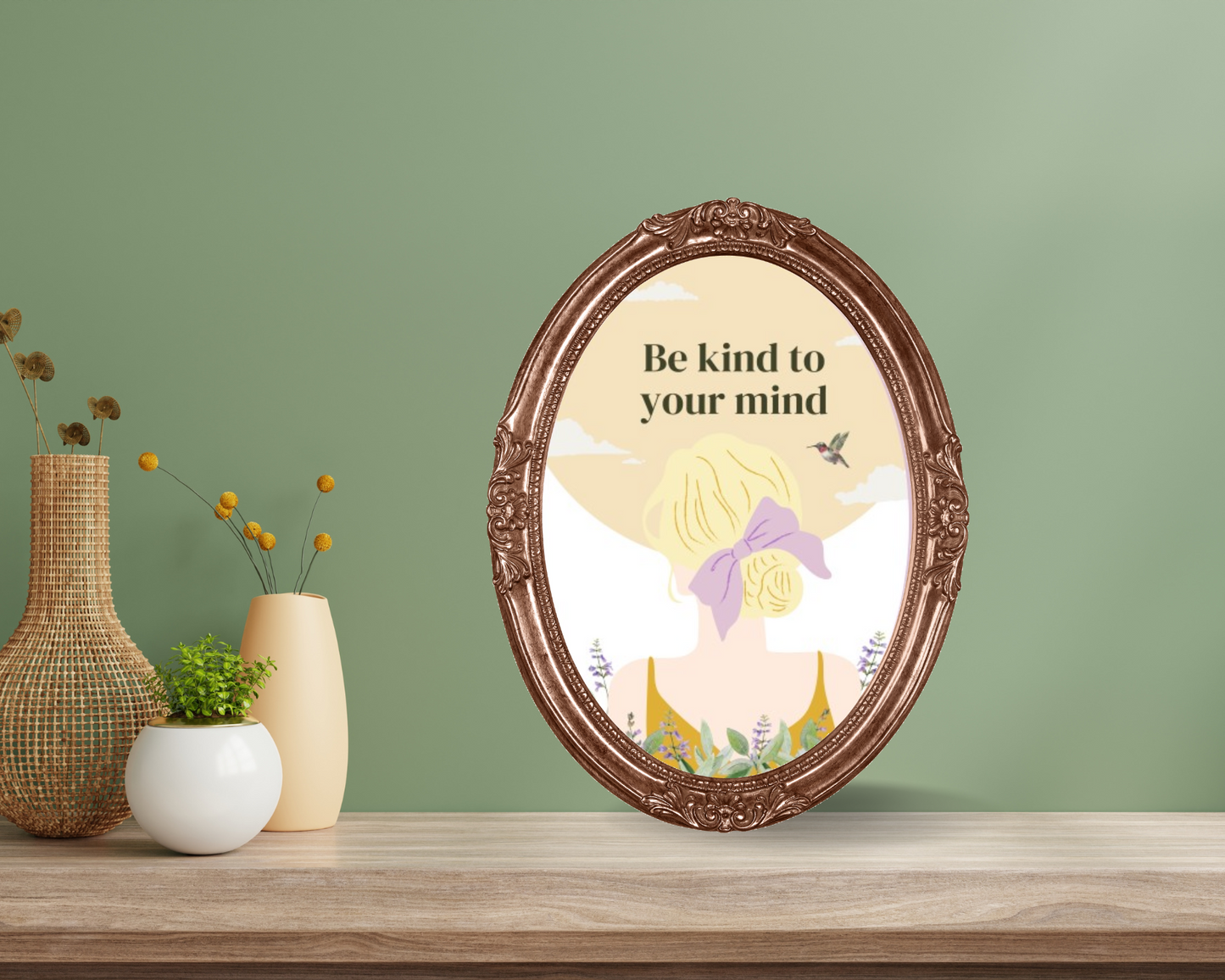 BE KIND TO YOUR MIND Poster