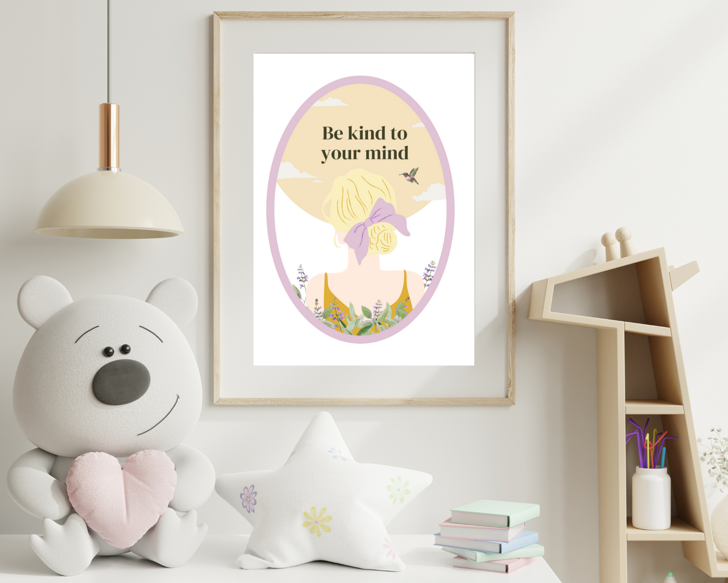 BE KIND TO YOUR MIND Poster