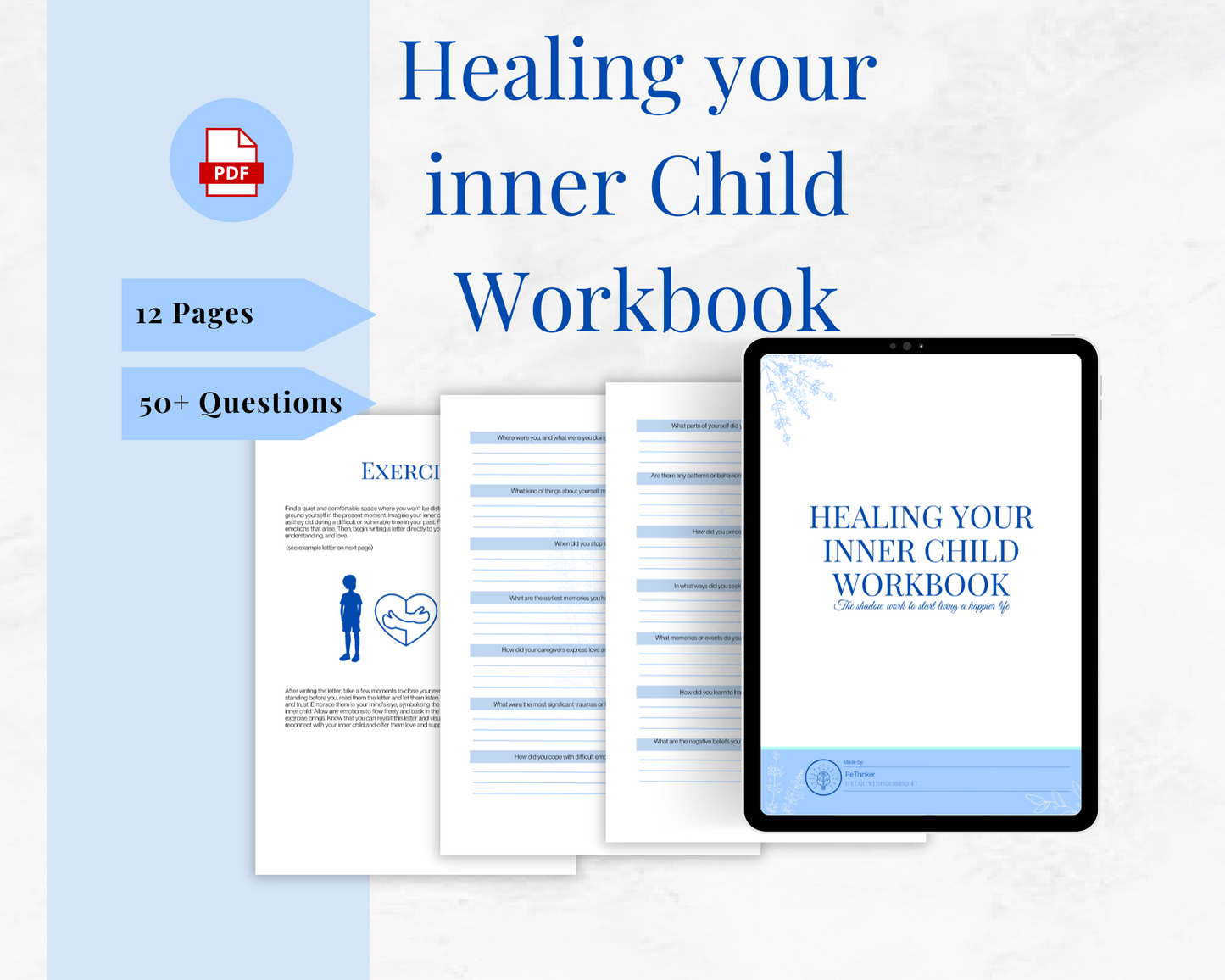 Healing your inner child workbook