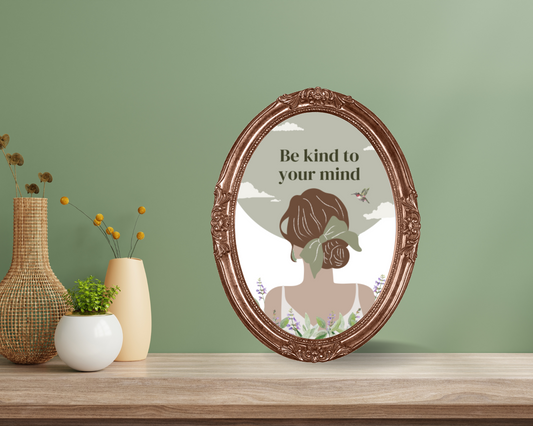 BE KIND TO YOUR MIND Poster