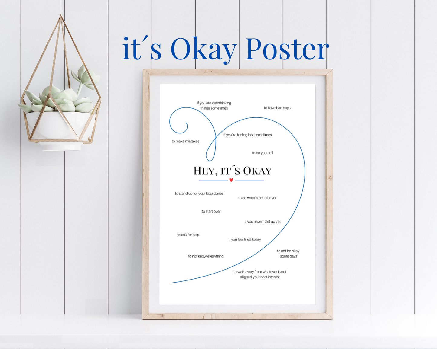 Hey, it´s okay poster